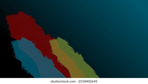 plano de fundo do pincel de cor escura abstrato