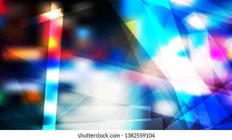 Abstract Dark Color Geometric Background