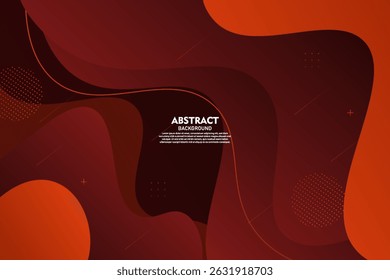 Fundo 3D de onda de gradiente de cor escura abstrato para design gráfico de placa. Elemento de fundo de luxo. Vetor eps10