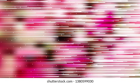 Abstract Dark Color Horizontal Lines Background Illustration