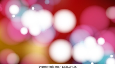 Abstract Dark Color Lights Background Image