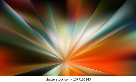Abstract Dark Color Radial Background