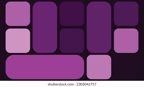 Abstract dark color simple block style button background for desktop, website or banner use.