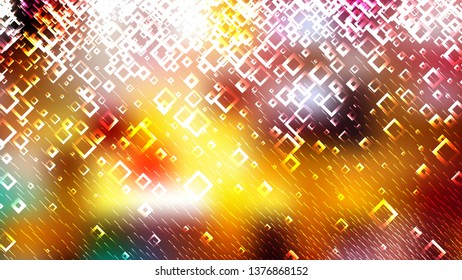 Abstract Dark Color Square Background Illustrator