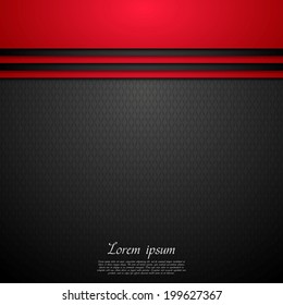 Abstract dark corporate vector background