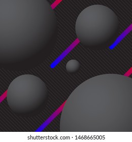 abstract dark cover background. vector design template