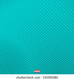 abstract dark cyan floral pattern with aqua texture background. vector illustration