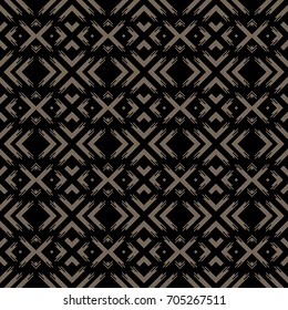 Abstract dark decorative seamless pattern background
