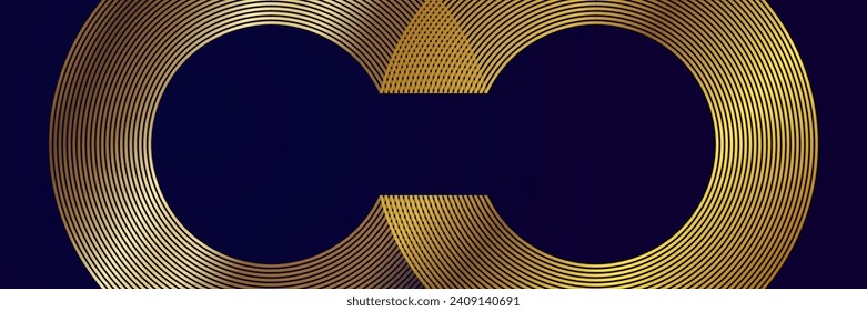 abstract dark elegant luxury background with gold lines