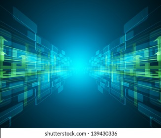 abstract dark futuristic circuit high computer technology business background