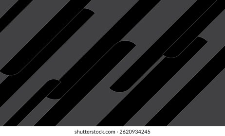 Abstract Dark Geometric Pattern Design
