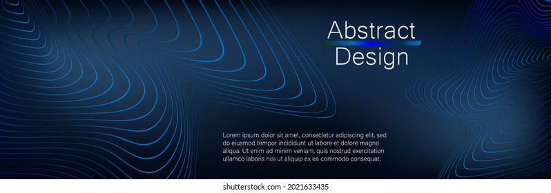 Abstract dark Geometrical Background Connection structure. Science background. onnecting dots and lines. Big data visualization and Business .Vector illustration
