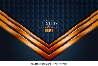 Abstrakte dunkle goldene Bronze mit Geometrie-Hintergrund-Design