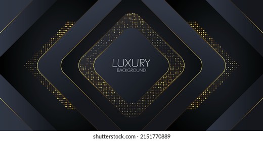 abstract dark gold luxury background template. suitable for real estate, interior, casino, beauty, jewelry business. vector graphic illustration layout for sale, special offer, black Friday ad	