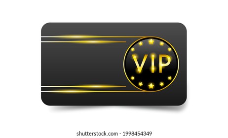 Abstract Dark Gold Vip Card Template Vector Design Style Premium Luxury Template