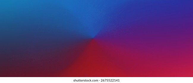 Abstrakter dunkler Farbverlauf-Hintergrund in Blau, Rot und Lila mit weicher Textur. Modernes futuristisches Design, perfekt für Technologie, Poster, Banner, Präsentation oder digitale Kunst.