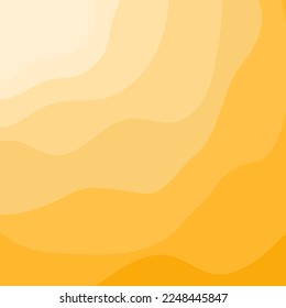 Abstract dark gradient orange wave pattern background