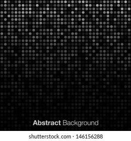 Abstract Dark Gray Background, vector illustration 