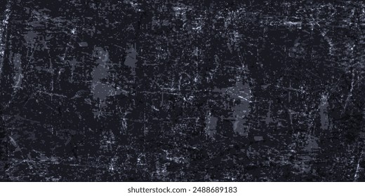 Abstract dark gray distressed grunge background with space for text or ivector