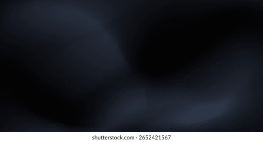 Abstrakter dunkelgrauer Farbverlauf-Hintergrund mit Rauschkornüberlagerung Textur.