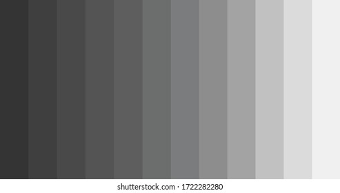 Abstract dark gray gradient stripes or rectangle shapes background. Stock vector illustration