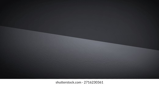 Fondo Abstractas de textura a rayas de Vertical gris oscuro. Concepto de Tecnología futurista
