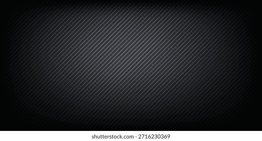 Fundo de textura de pinstripe vertical cinza escuro abstrato. Design moderno na moda em Ilustração de Vetor