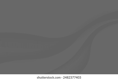 Abstractas ondas de color gris oscuro que forman un fondo liso y elegante, ideal para diseños modernos y proyectos digitales.