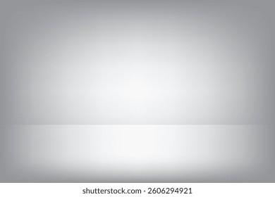 Abstract dark gray with white gradient background wallpaper empty studio room used for display product ad website template