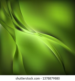 Abstract Dark Green Background