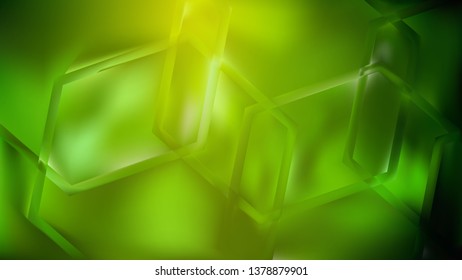 Abstract Dark Green Background