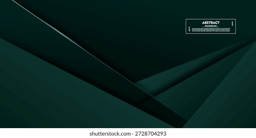 Abstractas diseño de fondo verde oscuro. Patrón cuadrado superpuesto simple con Elementos de luz brillantes. Vector EPS10.