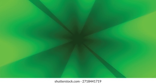 Abstractas fondo verde oscuro con rayos radiales radiantes y tonos degradados suaves sobre una base minimalista para presentaciones de medios digitales modernos e Fondos de pantalla de Tecnología