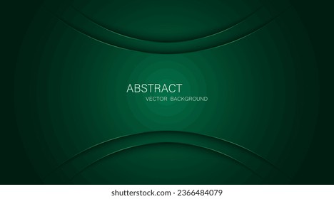 Abstract dark green background with green glowing lines, free space for design.	 - Shutterstock ID 2366484079