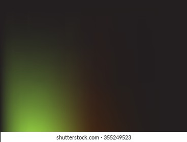 abstract dark green background with smooth gradient colors and multicolor texture design for brochure /  Easter / Christmas / web template