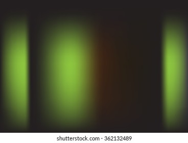 abstract dark green background with smooth gradient colors and multicolor texture design for brochure /  Easter / Christmas / web template