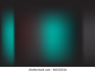 abstract dark green background with smooth gradient colors and multicolor texture design for brochure /  Easter / Christmas / web template