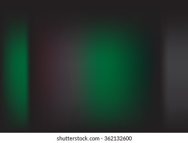 abstract dark green background with smooth gradient colors and multicolor texture design for brochure /  Easter / Christmas / web template