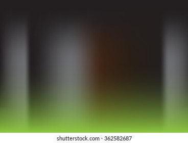 abstract dark green background with smooth gradient colors and multicolor texture design for brochure /  Easter / Christmas / web template