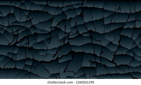 Abstract dark green background, stylized tree bark. vector image