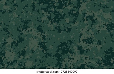 Abstractas patrón de camuflaje verde oscuro.  Perfecto para fondos, texturas o diseños de temática militar.  Ofrece una sensación de ocultación y misterio.