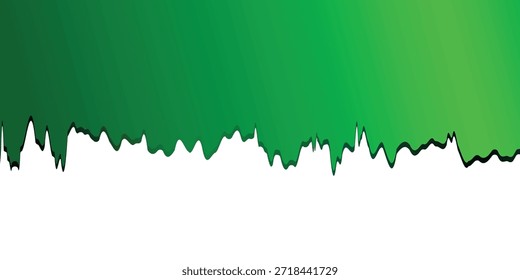 Fundo líquido gotejando verde escuro abstrato com efeito de pintura derretendo e tons de gradiente suave para apresentações de mídia digital moderna e design gráfico criativo papéis de parede