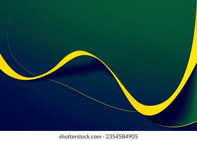 Abstract dark green geometric background. Dynamic shapes composition. Vector illustration.