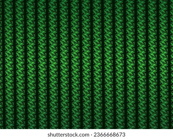 Abstract dark green geometric background. Dark green luxury ornament, with lines. Vector illustration.