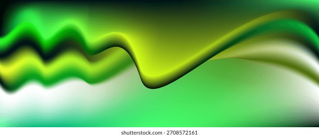 Abstractas fondo geométrico verde oscuro. Composición de Formas dinámicas. Ilustración vectorial.