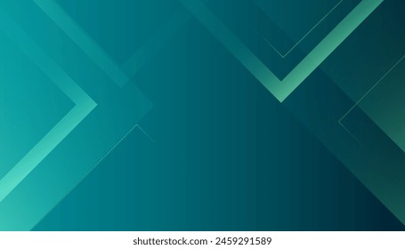 Abstract dark green geometric shape background. Dynamic shapes composition. Fit for presentation design. wallpapers, brochure, posters
