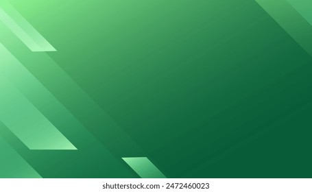 Abstract dark green geometric tech background. Suit for business, institution, conference, party, Vector illustration