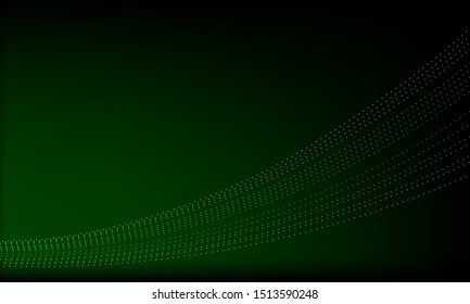 Abstract dark green gradient  background, business style, space for text or design. 