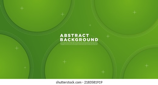 Abstract dark green gradient illustration background with 3d look and simple pattern. cool design.Eps10 vector