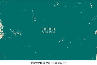 Abstract dark green grunge texture background. Vector graphic design template for use advertising, text message, business, background design